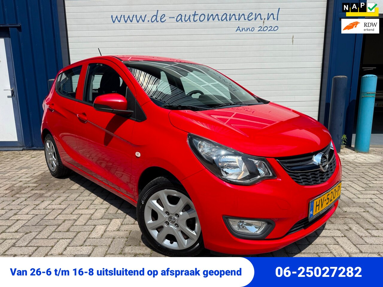 Opel Karl - 1.0 ecoFLEX Edition 5-drs / AIRCO / CRUISE / 1e EIG / APK 06-2027 - AutoWereld.nl
