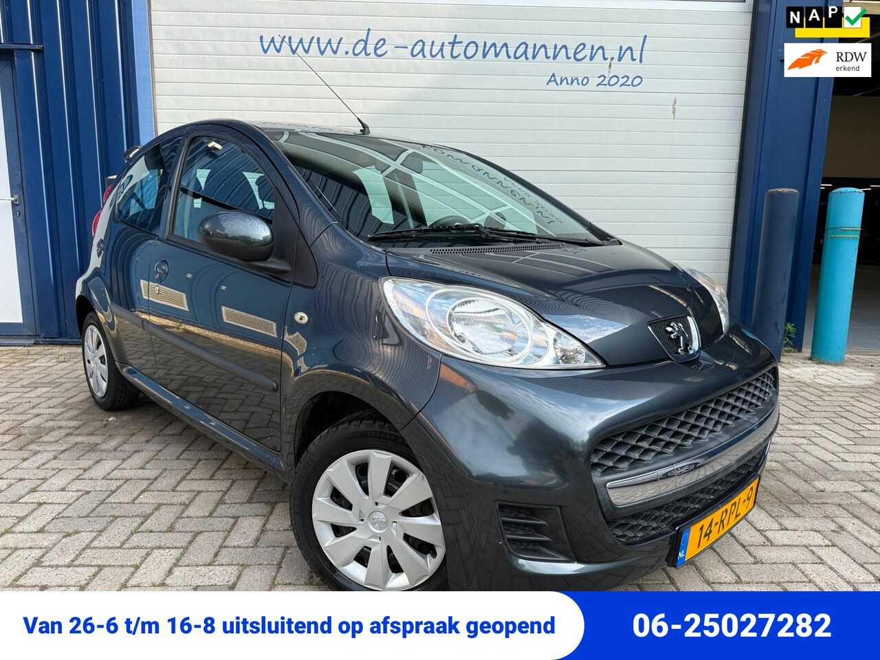 Peugeot 107 - 1.0-12V XS 5-drs / AIRCO / AUDIO / APK 04-27 / 94.193km - AutoWereld.nl