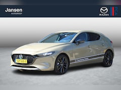 Mazda 3 - 3 HB 2.0 e-SkyActiv-G 150 M Hybrid Nagisa , Demovoordeel € 5.090, -, Bruin Leder, Bose, Na