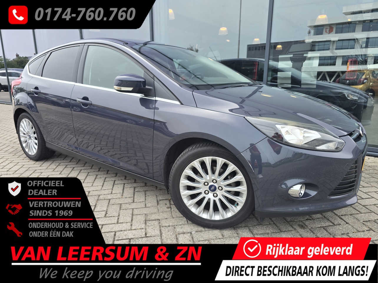 Ford Focus - TITANIUM SONY | CLIMATE | CRUISE | KEYLESS START | BLUETOOTH | 17" | DE LUXE - AutoWereld.nl
