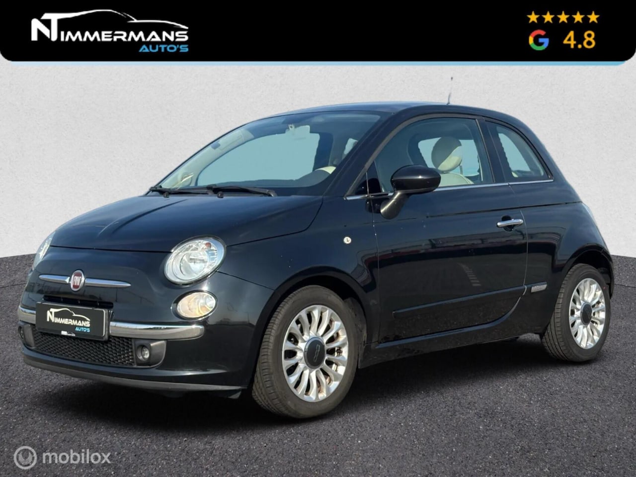 Fiat 500 - 0.9 TwinAir Lounge|Airco|Carplay|Pano|GOED ONDERHOUDEN - AutoWereld.nl