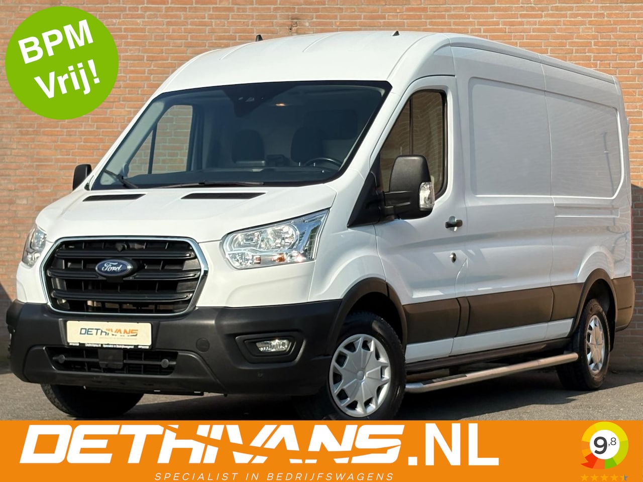 Ford Transit - 2.0TDCI 130PK L3H2 Cruisecontrol / Camera / Trekhaak / Euro6 - AutoWereld.nl