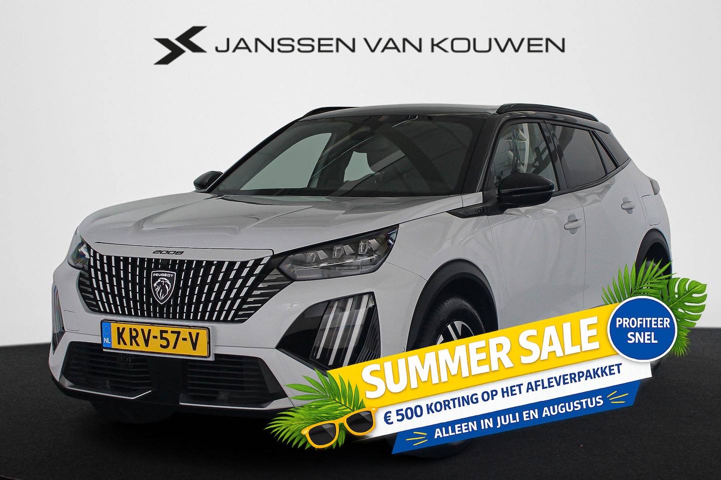 Peugeot 2008 - 1.2 Hybrid 136 GT Keyless 360-Camera Dodehoek LED - AutoWereld.nl