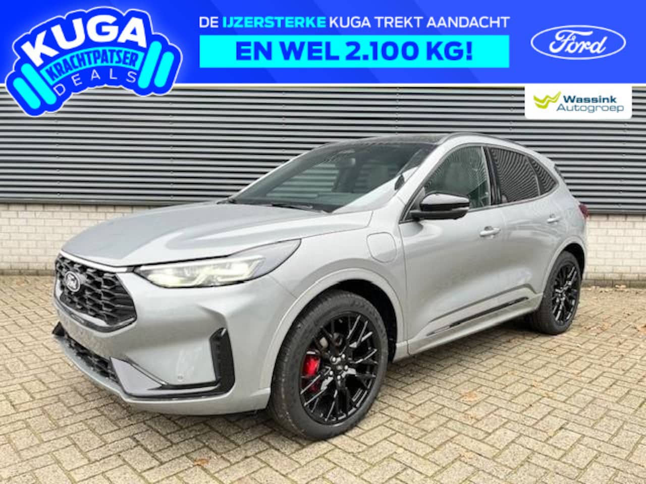 Ford Kuga - Sound Edition PHEV 243pk I Panoramadak I 20 Inch Velgen I Trekhaak 2.100kg I Handsfree Ach - AutoWereld.nl