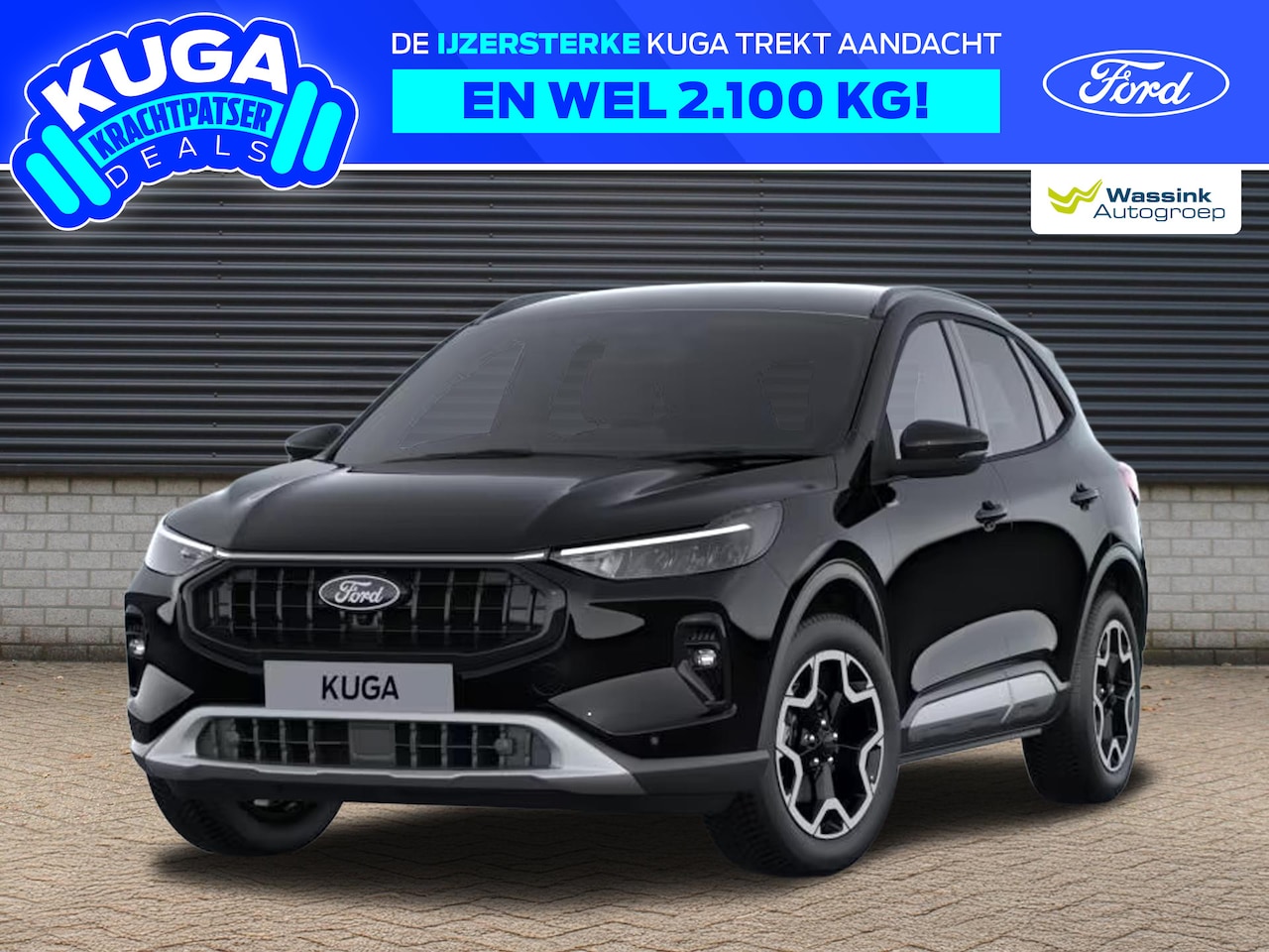 Ford Kuga - Titanium 2.5 PHEV 243pk e-CVT I Winter Pack I Dode Hoek Bewaking I Navigatie I Climate Con - AutoWereld.nl