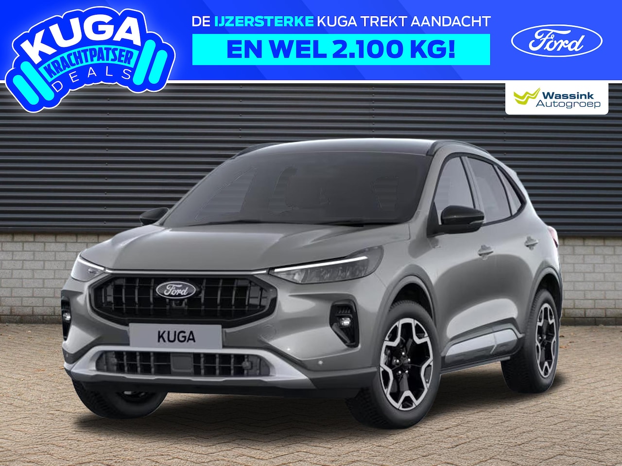 Ford Kuga - Titanium 2.5 PHEV 243pk e-CVT I Winter Pack I Dode Hoek Bewaking I Navigatie I Climate Con - AutoWereld.nl