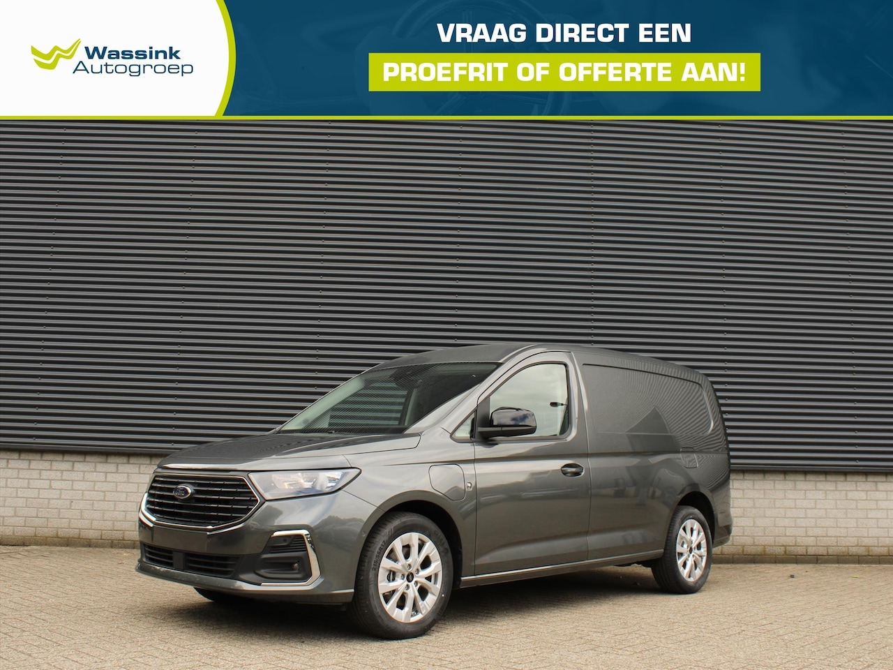 Ford Transit Connect - L2 Limited PHEV 150pk Automaat I Trekhaak I Navigatie I Camera I Houten Vloer I Voorraad - AutoWereld.nl