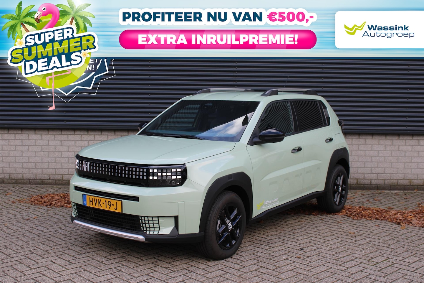 Fiat Grande Panda - Icon Hybrid 100pk eDCT6 I Automaat | SUMMERDEAL | Lichtmetalen Velgen I Apple Carplay/Andr - AutoWereld.nl