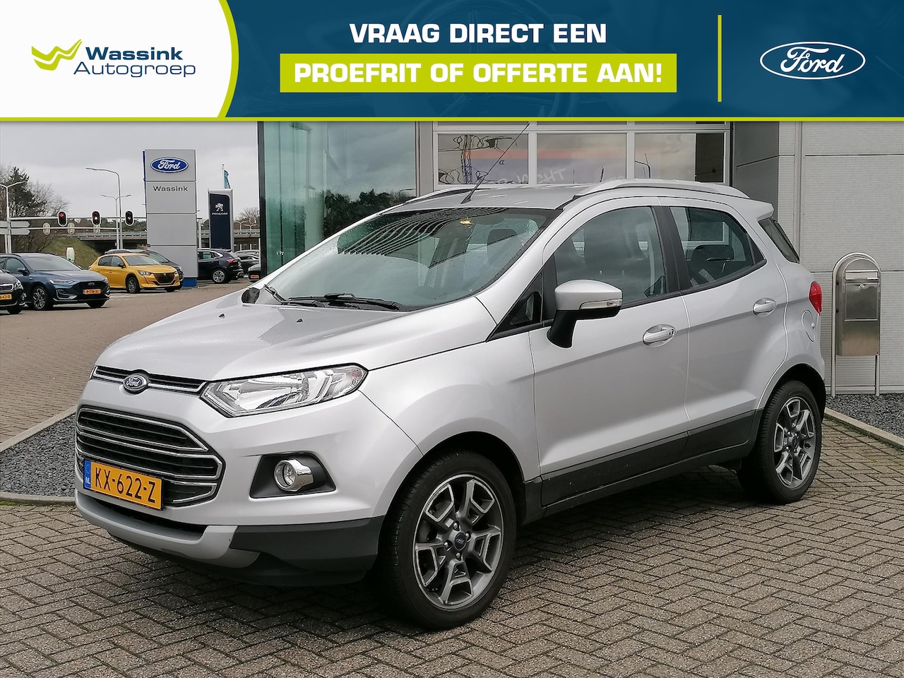 Ford EcoSport - 1.0 EcoBoost 125pk Titanium | Navigatie | Winter pack | Sony | Climate control - AutoWereld.nl