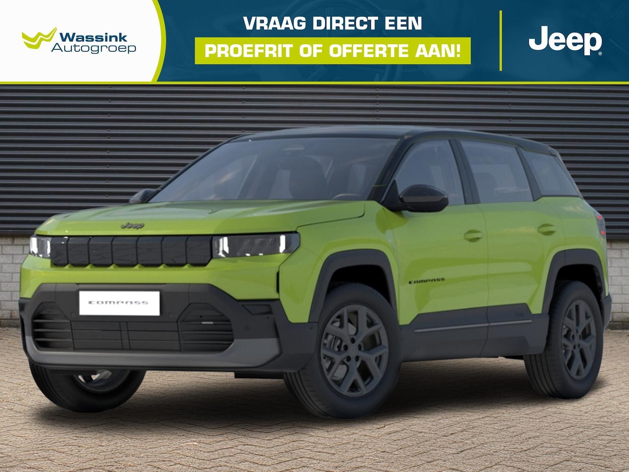 Jeep Compass - 1.2 e-Hybrid 145pk eDCT6 First Edition | Nu bestelbaar! | Private Lease vanaf €809,- per m - AutoWereld.nl