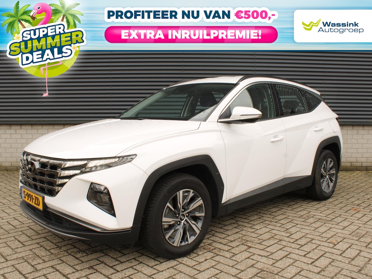 Hyundai Tucson - Comfort 1.6 T-GDi HEV 230pk Automaat SUMMERDEAL | Adaptive Cruise Control I Camera I Trekh - AutoWereld.nl