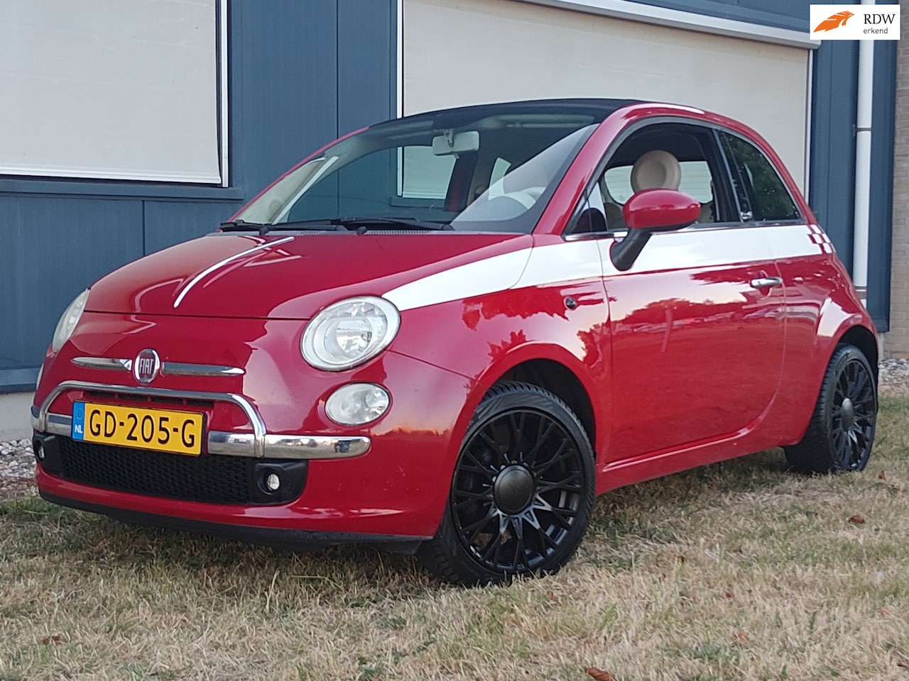 Fiat 500 C - 1.2 Pop Cabrio 2009 NW APK Airco Clima - AutoWereld.nl