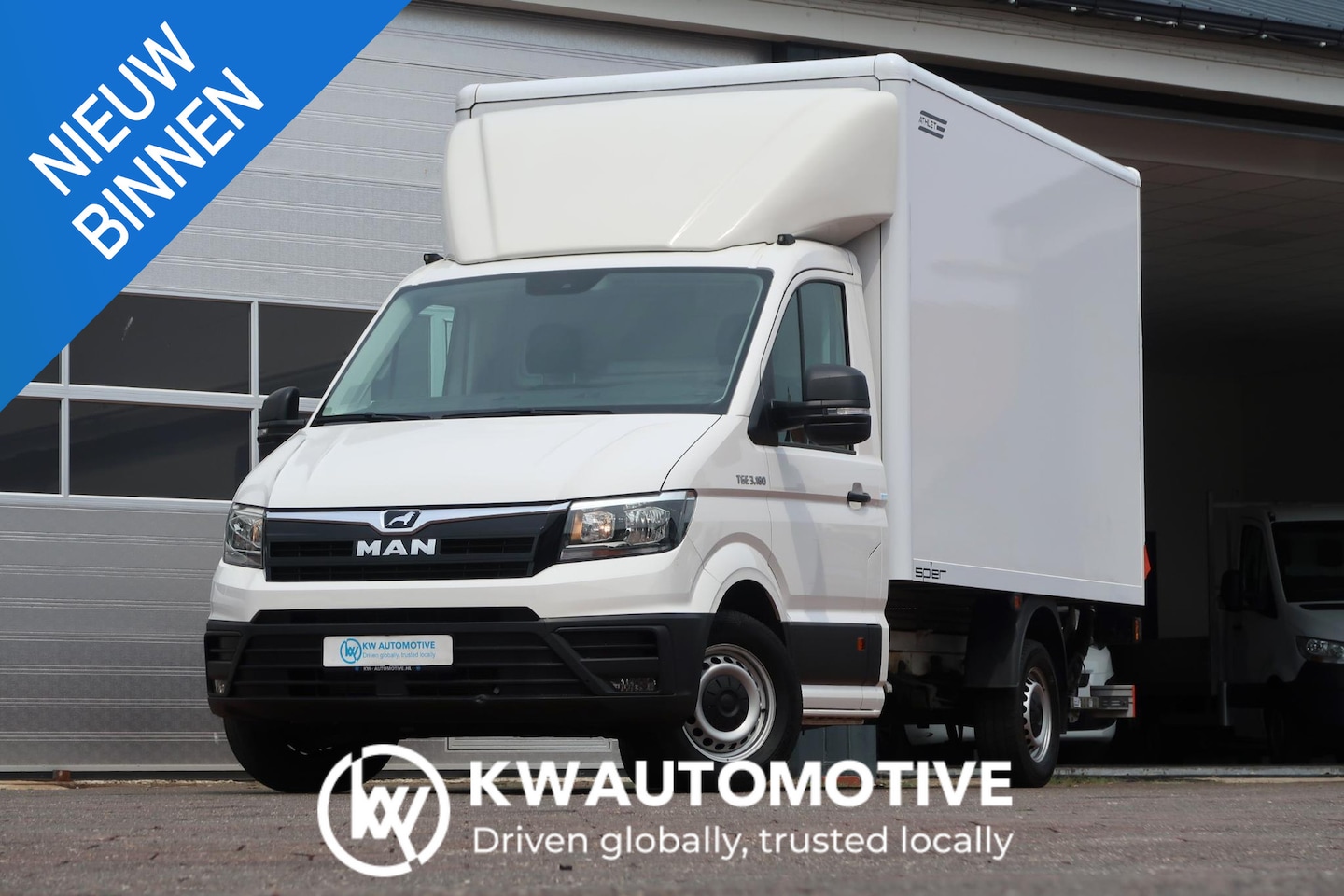 MAN TGE - 35 2.0 Bakwagen L3 AUT/ LAADKLEP/ CAM/ CRUISE/ AIRCO/ ETC.. - AutoWereld.nl