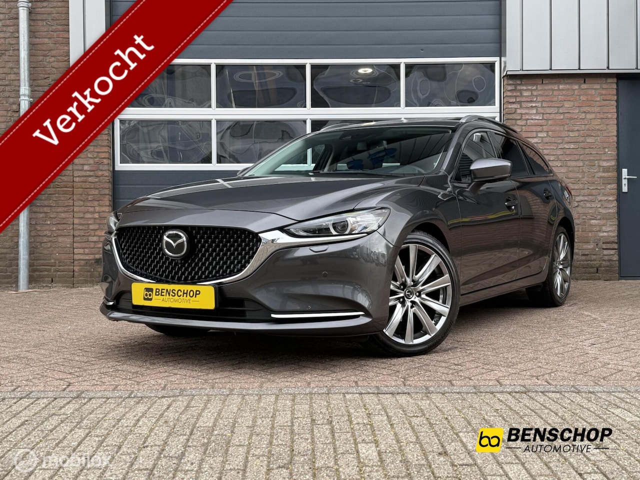 Mazda 6 Sportbreak - 2.5 SkyActiv-G 194 Luxury Schuifdak Navi Bose 360 Camera Leer LED Carplay - AutoWereld.nl