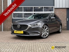 Mazda 6 Sportbreak - 2.5 SkyActiv-G 194 Luxury Schuifdak Navi Bose 360 Camera Leer LED Carplay