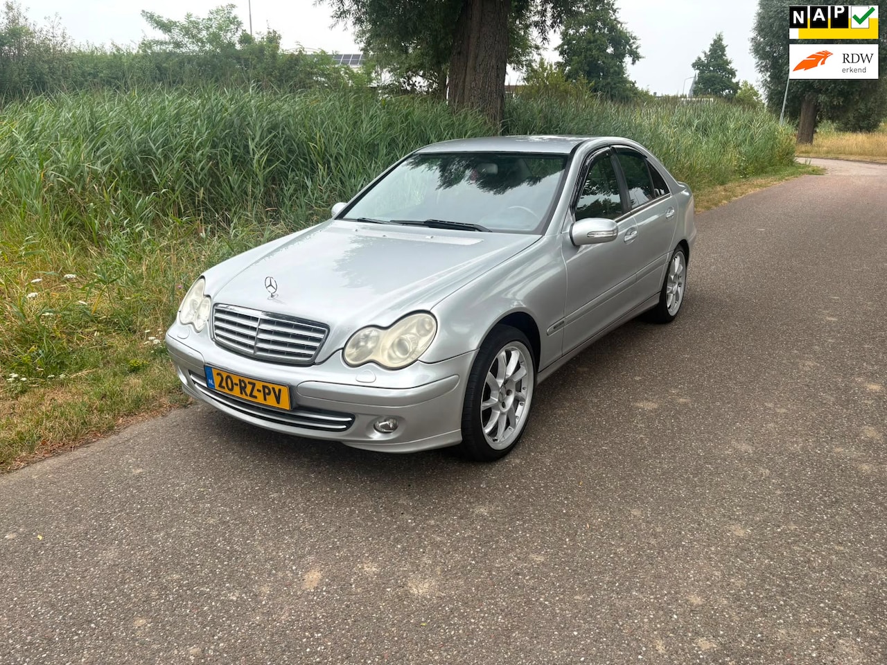 Mercedes-Benz C-klasse - 200 K. Classic Sport Edition Airco Navi Cruise Pdc - AutoWereld.nl