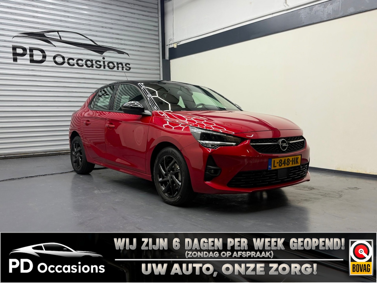 Opel Corsa - 1.2 GS Line - Camera - 17''LM - Sensoren - Carplay - AutoWereld.nl