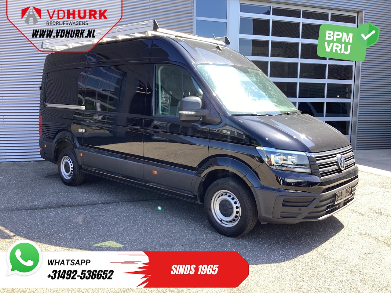 Volkswagen Crafter - 35 2.0 TDI 180 pk DSG Aut. L3H3 Imperiaal + Trap/ 270Gr.deuren/ Gev.stoel/ Carplay/ Navi/ - AutoWereld.nl