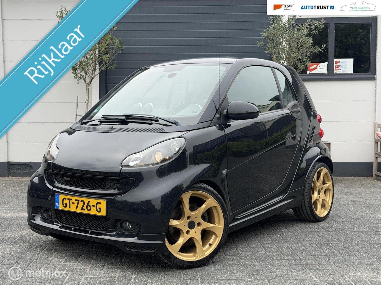 Smart Fortwo coupé - 130pk BRABUS Xclusive|RIJKLAAR|€10K FACTUREN|AC|NAV|UNIEK|GARANTY|HISTORY! - AutoWereld.nl