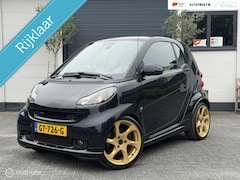 Smart Fortwo coupé - 130pk BRABUS Xclusive|RIJKLAAR|€10K FACTUREN|AC|NAV|UNIEK|GARANTY|HISTORY