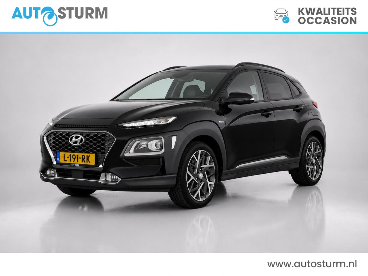 Hyundai Kona - 1.6 GDI HEV Premium Meest Luxe Uitvoering incl. Trekhaak! - AutoWereld.nl