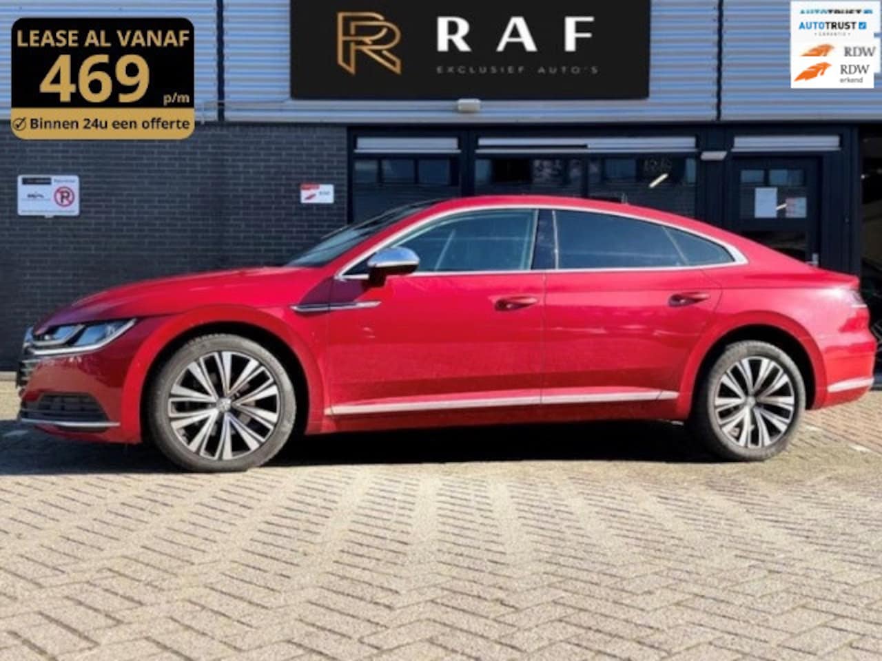 Volkswagen Arteon - 2.0 TDI 2.0 TDI,Pano,Automaat,Cruise,adaptief - AutoWereld.nl