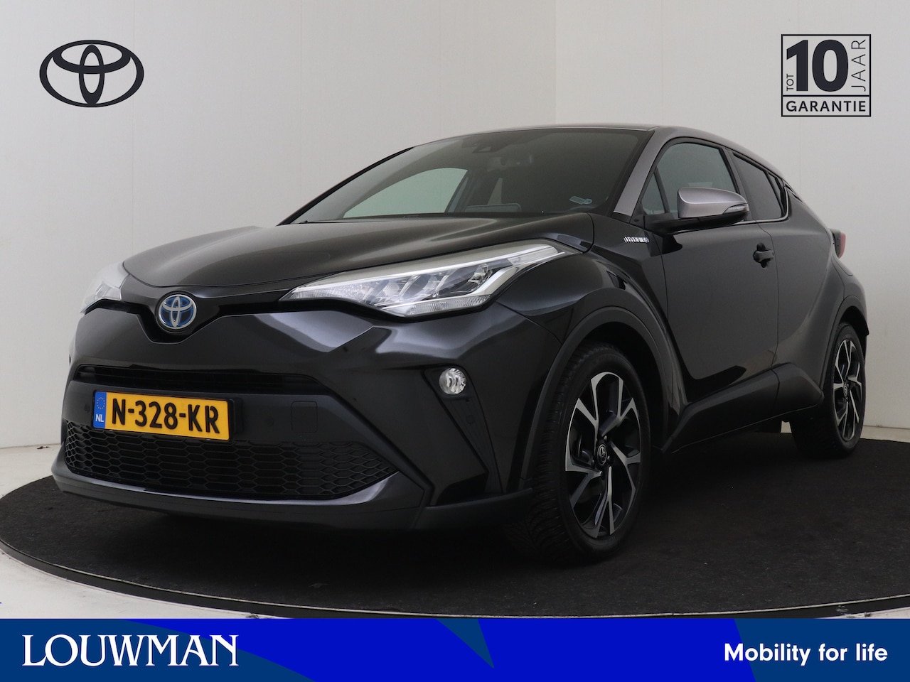 Toyota C-HR - 2.0 Hybrid Bi-Tone | Dealer onderhouden | Zilver Metallic Dak | Trekhaak afneembaar | Dode - AutoWereld.nl
