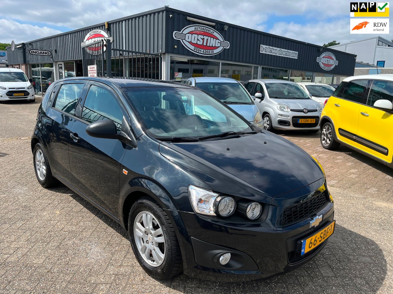 Chevrolet Aveo - 1.2 LS(st-bekr,5drs,airco,lmv,bj11,2499,-) - AutoWereld.nl