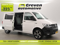 Volkswagen Transporter - 2.0 TDI L2H1 140PK | Dubbele Cabine | Airco | Cruise | Navi | Trekhaak | Parkeersens