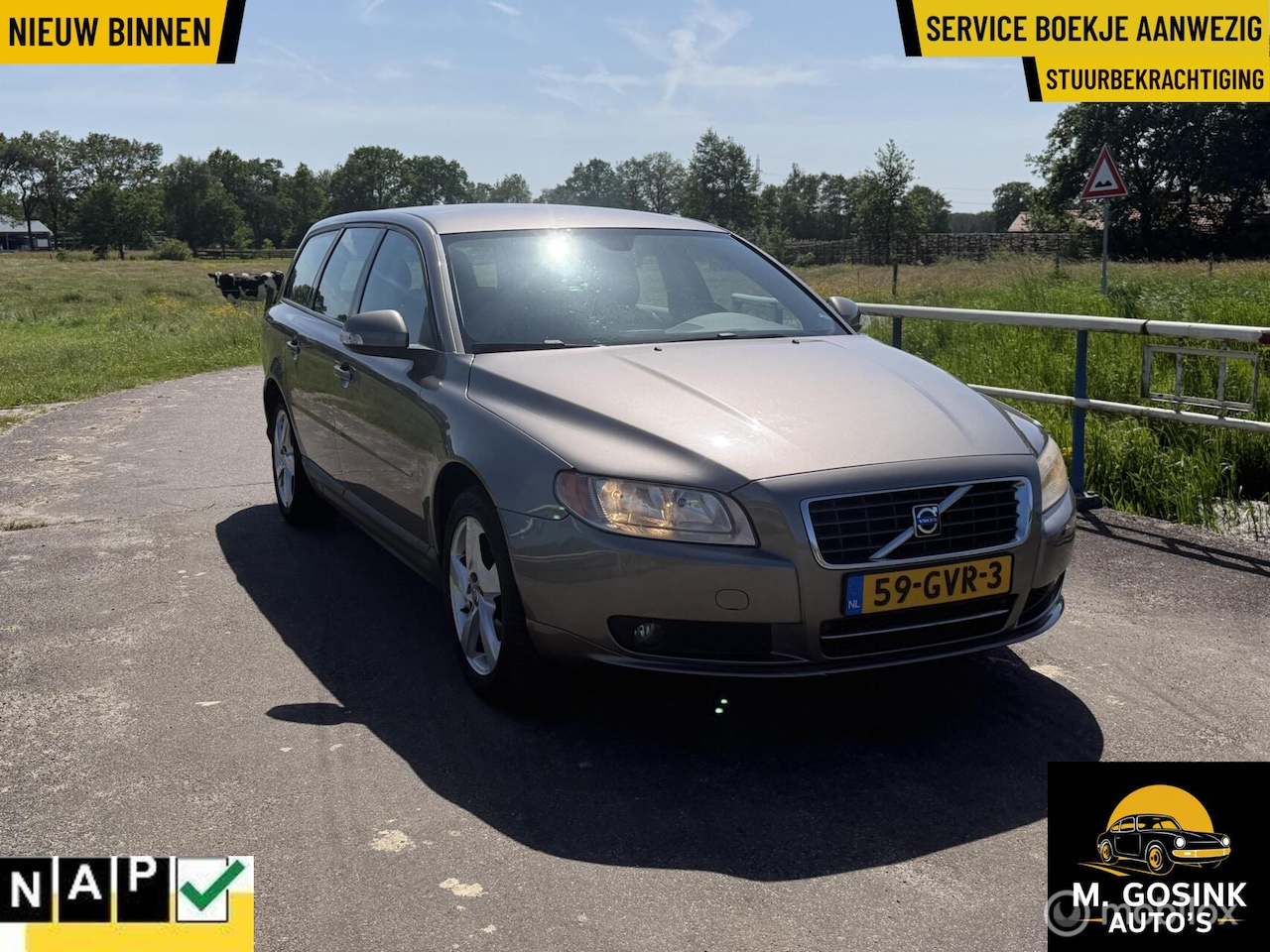 Volvo V70 - 2.0 Kinetic trekhaak leder onderhoud boekjes Nap - AutoWereld.nl