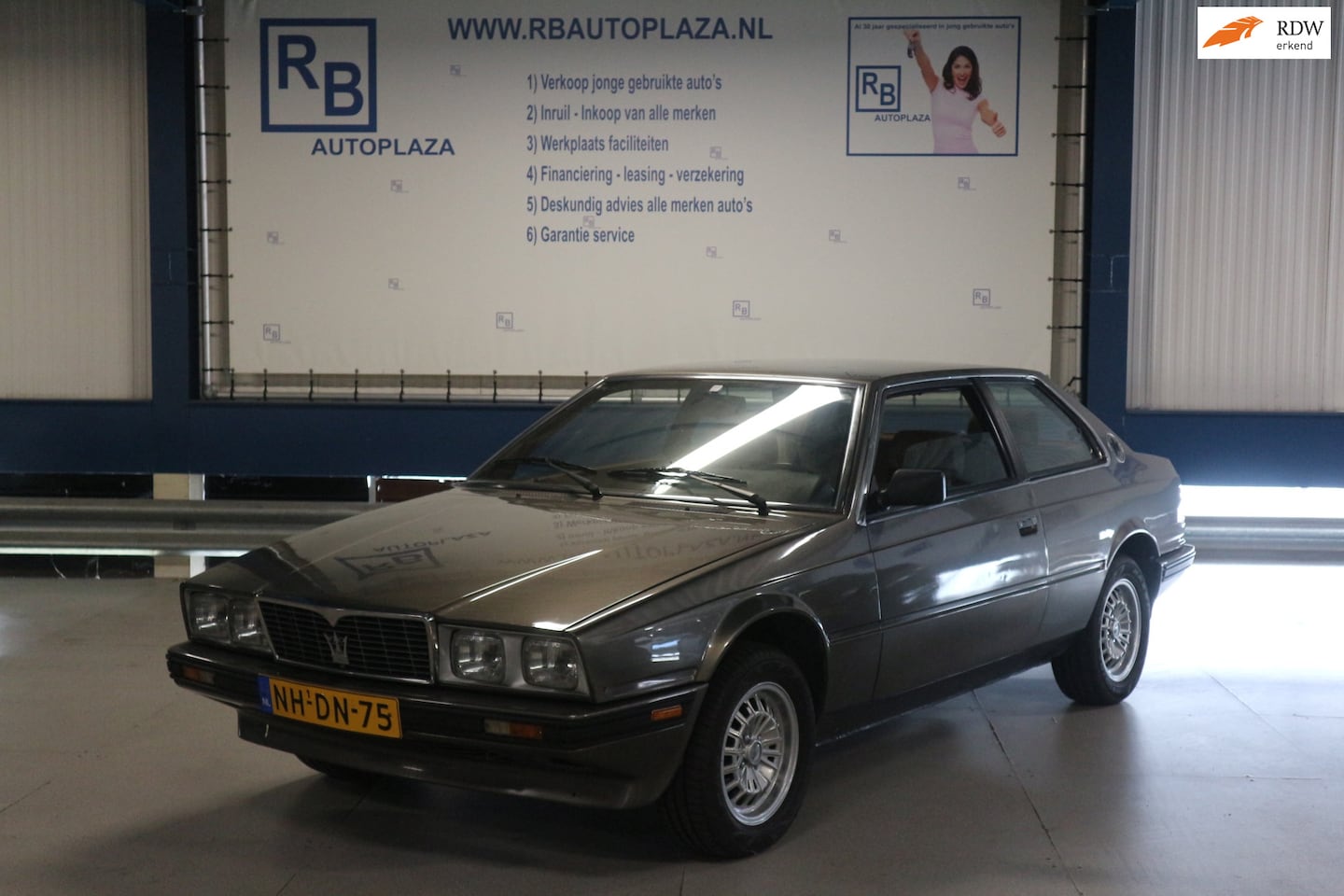 Maserati Biturbo - 2.5 H5 / OLD TIMER / APK 9 2027 / TOP EXEMPLAAR ! ! ! - AutoWereld.nl