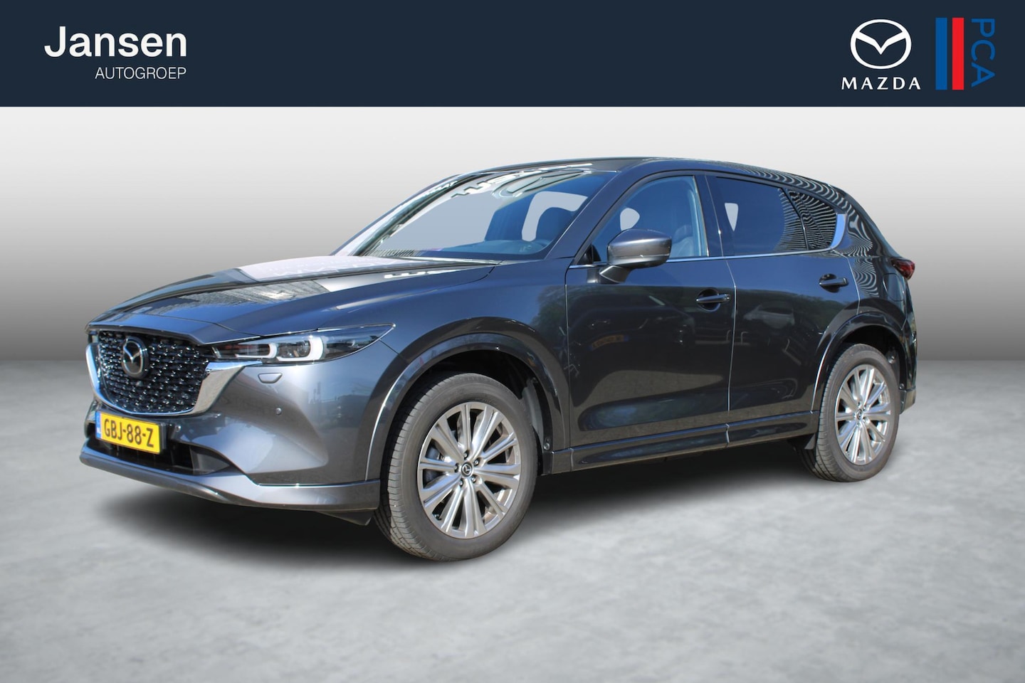 Mazda CX-5 - 2.0 e-SkyActiv-G M Hybrid 165 Takumi , Automaat, Trekhaak, Leder, 19 inch LMV, 360 View, N - AutoWereld.nl