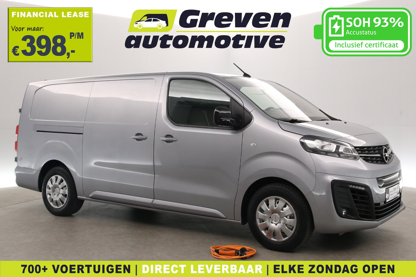 Fiat E-Scudo - Opel Vivaro-e 75 kWh L3H1 | Snelladen | SOH 93% | Airco | Cruise | Camera | Carplay | 3 Zi - AutoWereld.nl