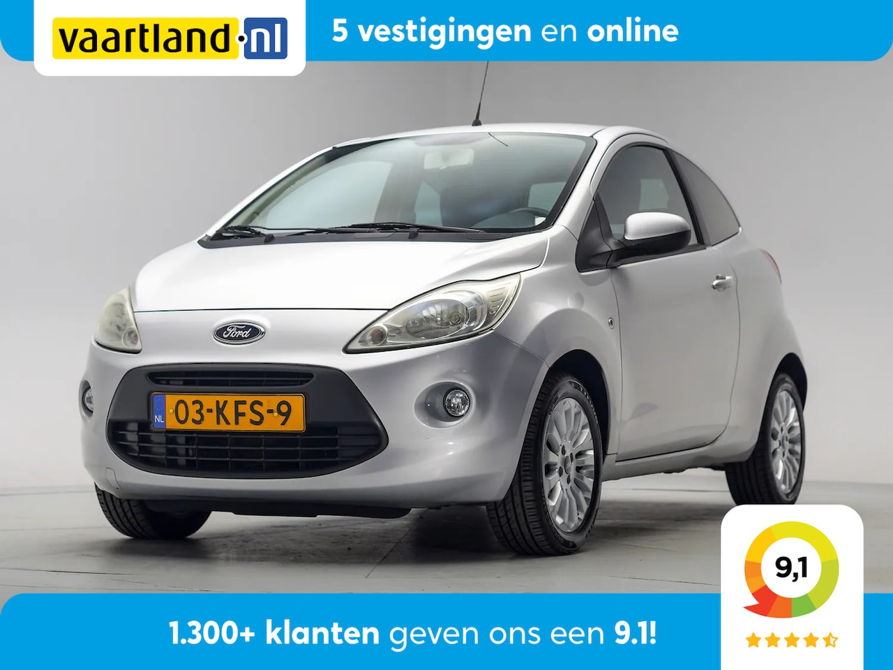 Ford Ka - 1.2 Titanium [ Airco LMV Isofix Elektrische Ramen ] - AutoWereld.nl
