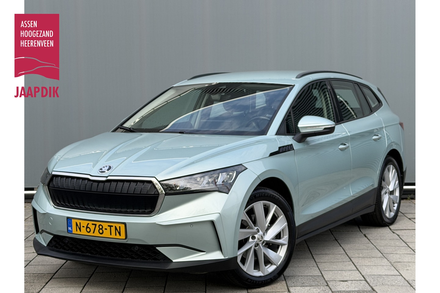 Skoda Enyaq iV - BWJ 12-2021 | 60 | TREKHAAK | WARMTEPOMP | CAMERA A | CLIMA | NAVI |CARPLAY | PDC 2X | - AutoWereld.nl