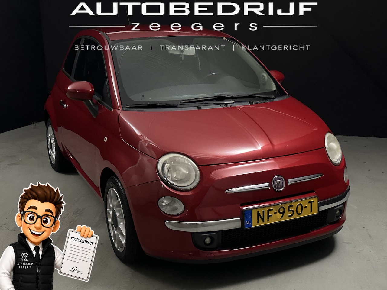 Fiat 500 - 0.9 TwinAir Lounge *AC*ECO* - AutoWereld.nl