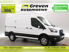 Ford E-Transit - 68 kWh L2H3 | Snelladen | SOH 97% | Clima | 360° Camera | Cruise | 3 Zits | Carplay | Navi