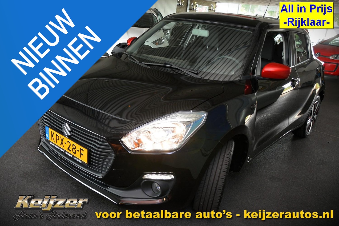 Suzuki Swift - 1.0 Sportline 111 pk ! DAB+ Airco-camera! - AutoWereld.nl