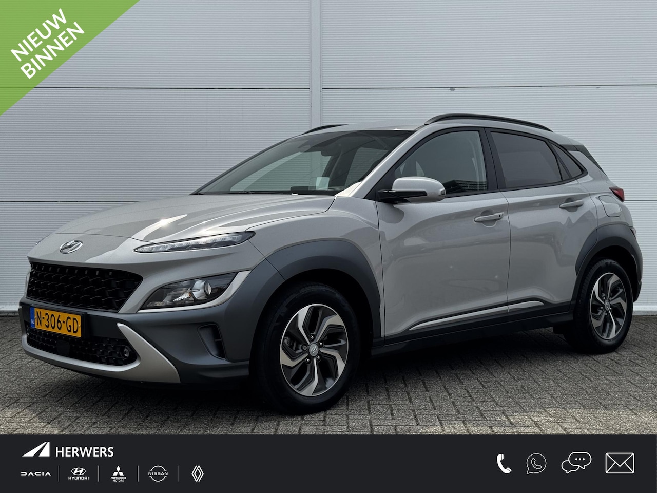 Hyundai Kona - 1.6 GDI HEV Fashion / Navigatie / Apple Carplay/Android Auto / Achteruitrijcamera / KRELL - AutoWereld.nl
