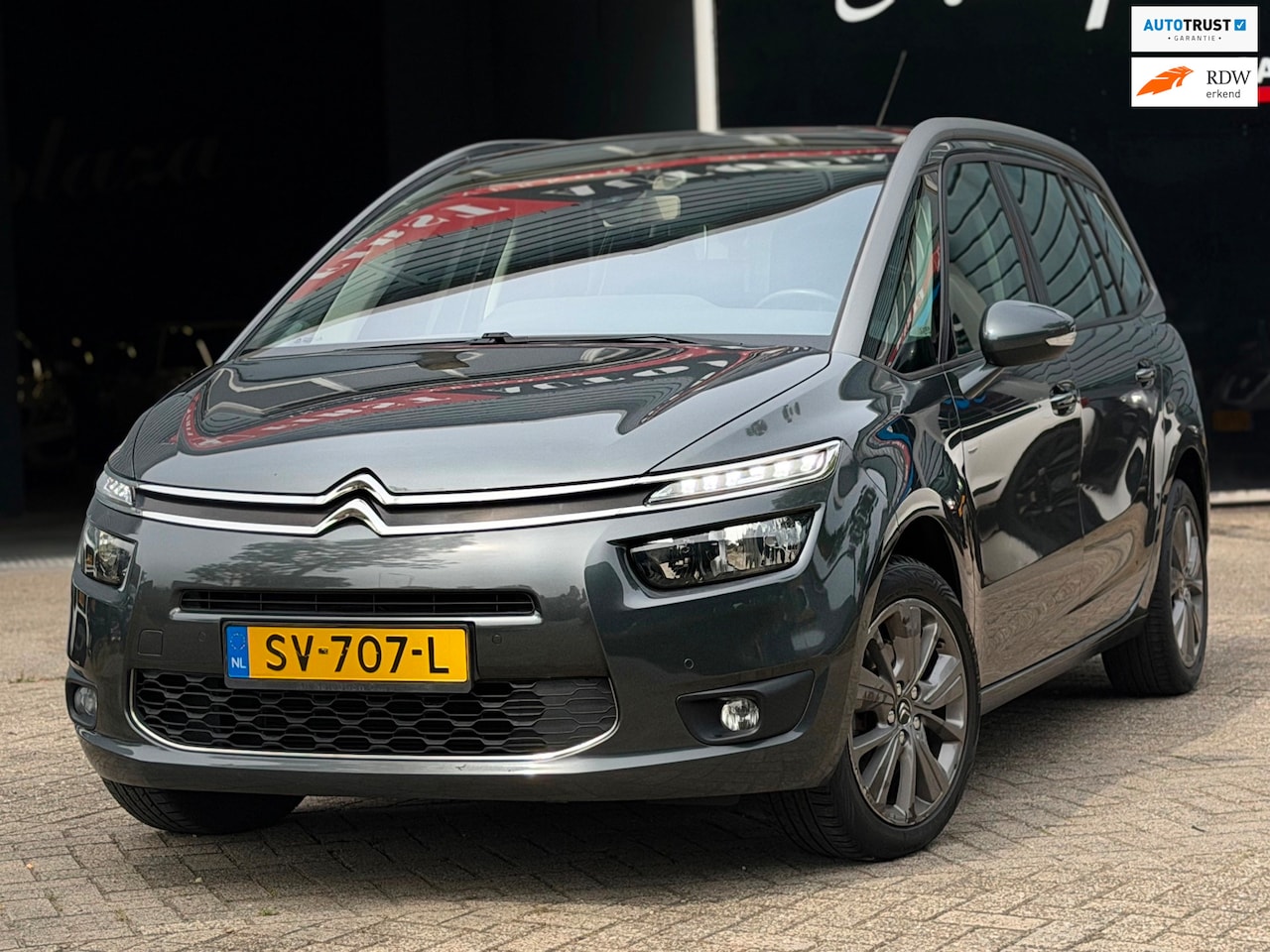 Citroën Grand C4 Picasso - 1.6 THP Tendance KEYLESS ENTRY-GO/DODEHOEK/PARKASSIST/NAVI/CAMERA | NETTE AUTO ! - AutoWereld.nl
