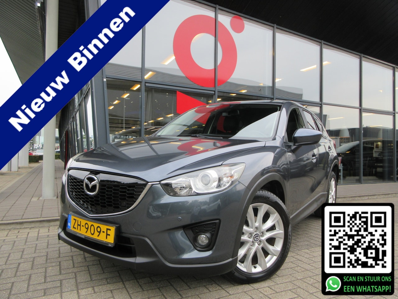 Mazda CX-5 - 2.0 TS+ Lease Pack 2WD | LEDER | TREKHAAK | NAVIGATIE | 1.800 KG TREKGEWICHT | - AutoWereld.nl