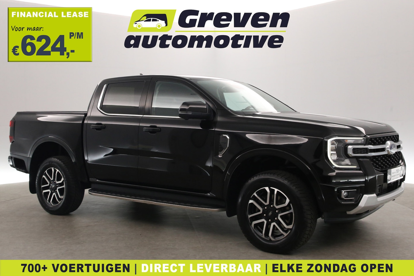 Ford Ranger - 2.0 Limited 4x4 170PK | 3500kg Trekgew. | 360° | Virtual | Clima | Cruise | Carplay | Navi - AutoWereld.nl