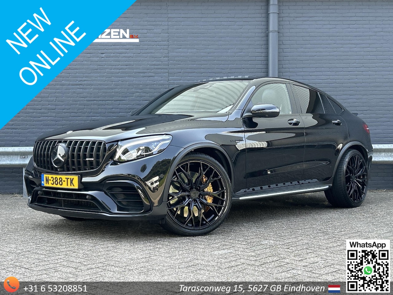 Mercedes-Benz GLC-klasse Coupé - AMG 63 S 4MATIC+ | Edition 1 | Carbon Ceramic Brakes | Burmester | Schuif/Kanteldak | Stoe - AutoWereld.nl