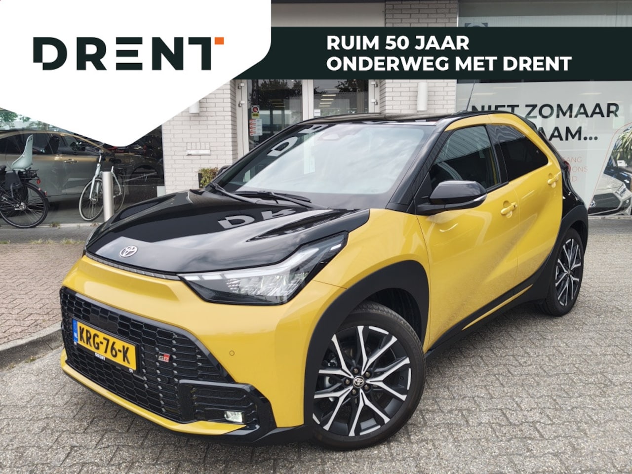 Toyota Aygo X - Hybrid 115 GR Sport | Sensoren v/a | Stoelverwarming | El. Inklap. Spiegels | - AutoWereld.nl
