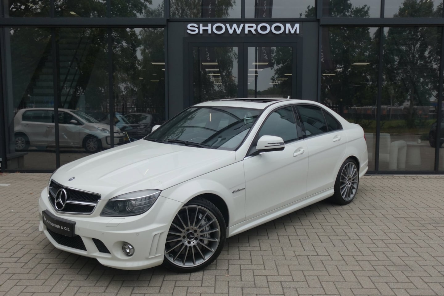 Mercedes-Benz C-klasse - C63 AMG PANO NAVI LEDER VOL - AutoWereld.nl