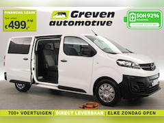 Opel Vivaro-e - 75 KwH L3H1 | Snelladen | SOH 92% | 8 Persoons | Airco | Cruise | Carplay | 2xSchuifdeur