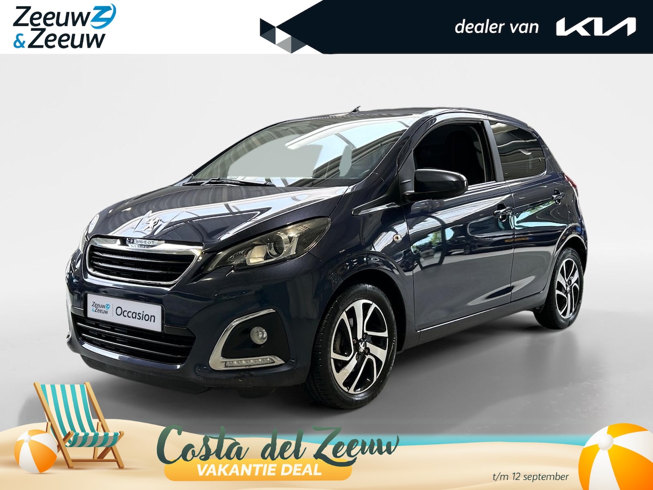 Peugeot 108 - 1.0 VTi Allure Automaat | Airconditioning | Elektrisch Bedienbare Buitenspiegels | Achteru - AutoWereld.nl