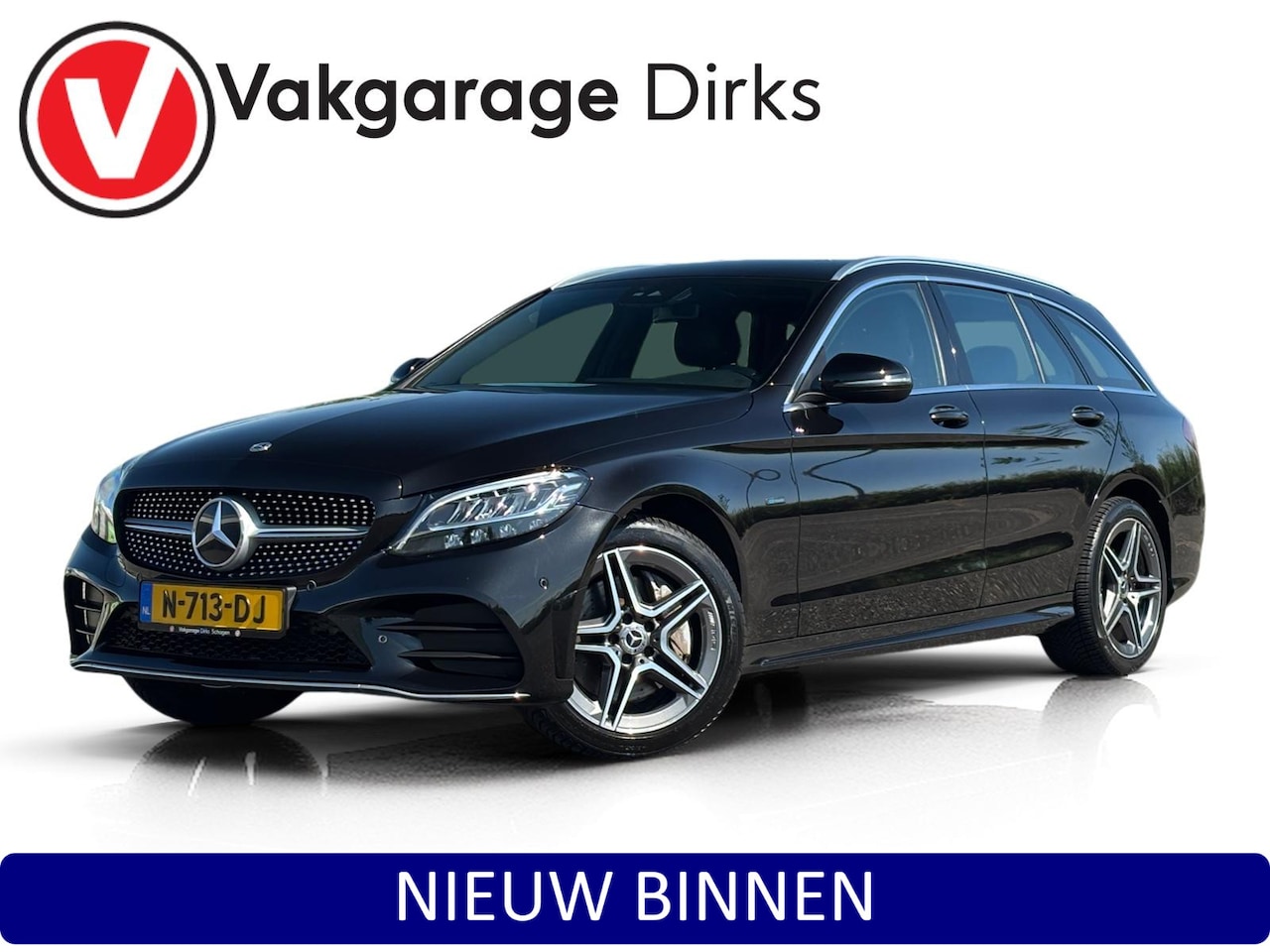 Mercedes-Benz C-klasse Estate - 300e AMG ✅ Leder ✅ Camera ✅ LED - AutoWereld.nl