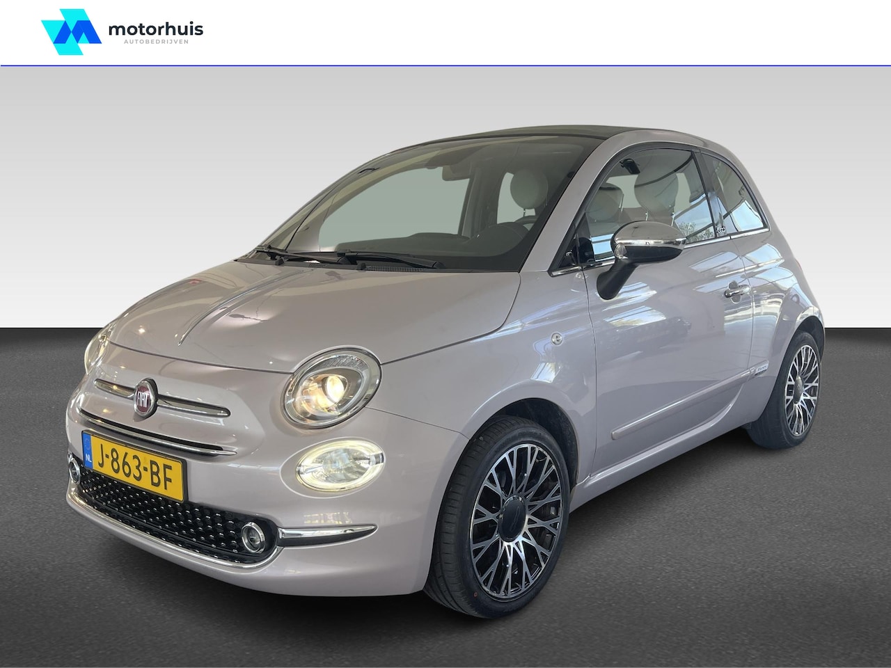 Fiat 500 C - 1.0 Hybrid Star | Cabriodak | Parkeersensoren Achter | Airco |  Cruise Control - AutoWereld.nl