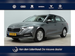 Skoda Octavia Combi - 1.0 e-TSI 110pk DSG Business Edition Trekhaak Navigatie Keyless Lm Velgen 248